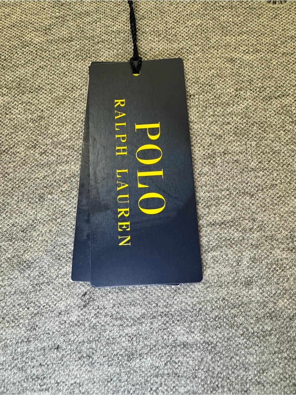 NWT Polo Ralph Lauren Polo Bear Grey Mesh Polo Men M Classic Fit $138
